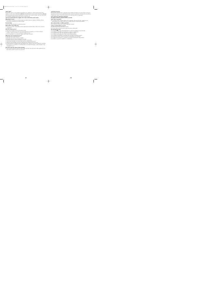 Black & Decker TCM850 User Manual | Page 12 / 15