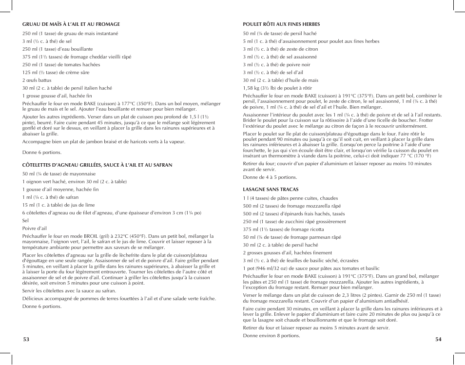 Black & Decker Toast-R-Oven TRO4200B User Manual | Page 28 / 33