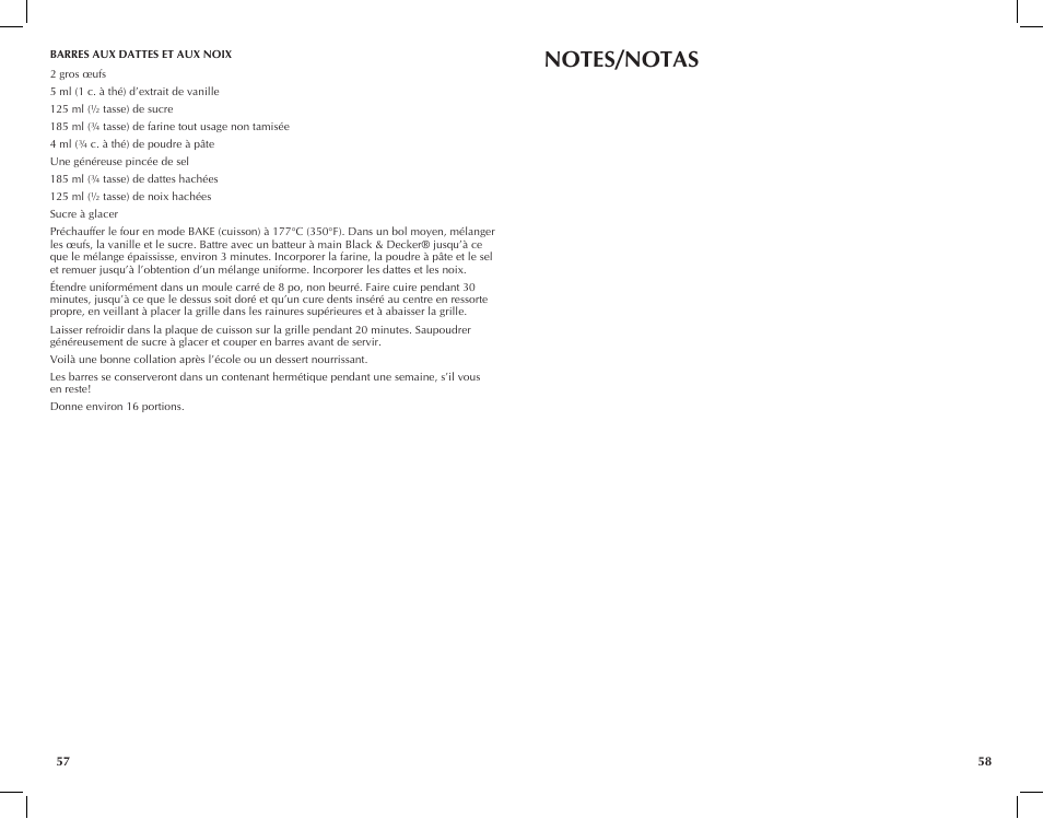 Black & Decker Toast-R-Oven TRO4200B User Manual | Page 30 / 33