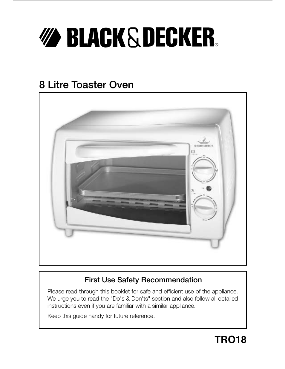 Black & Decker TRO18 User Manual | 12 pages