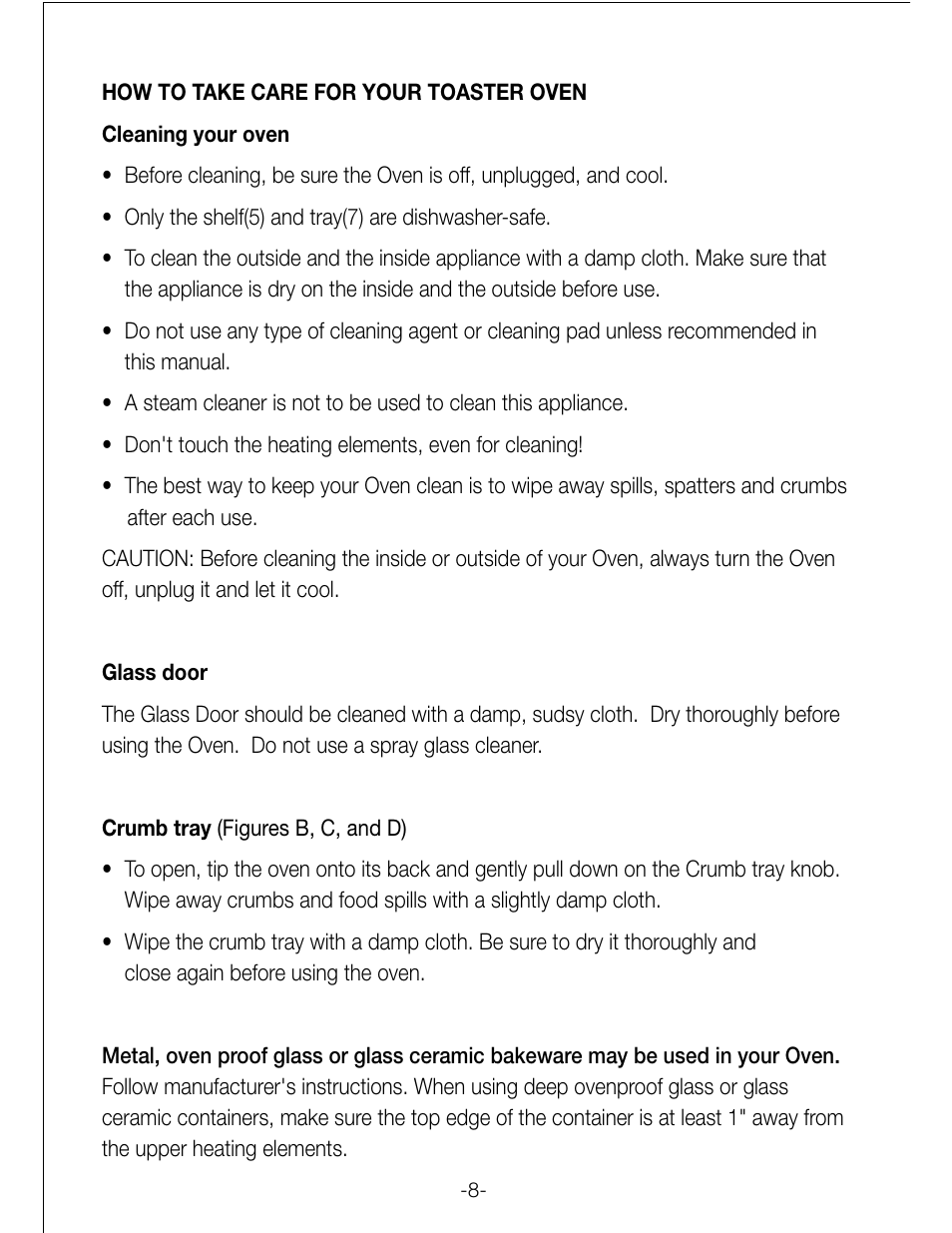 Black & Decker TRO18 User Manual | Page 8 / 12