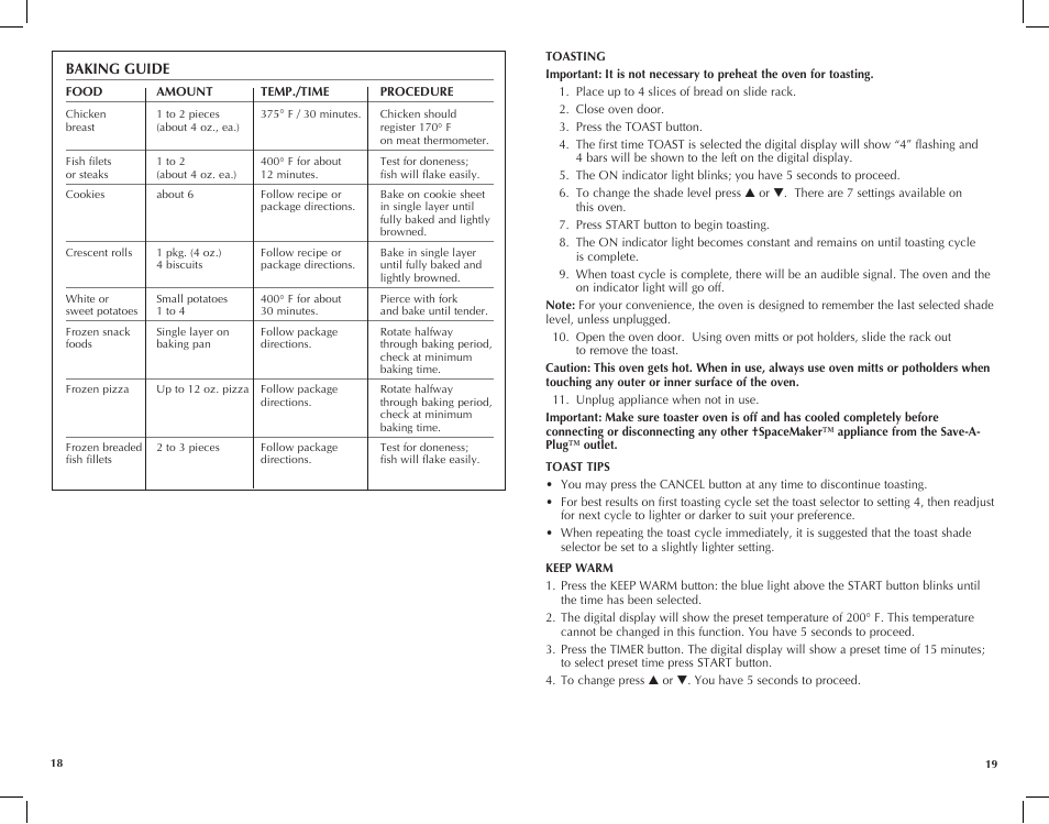 Black & Decker TROS1000Q User Manual | Page 10 / 27