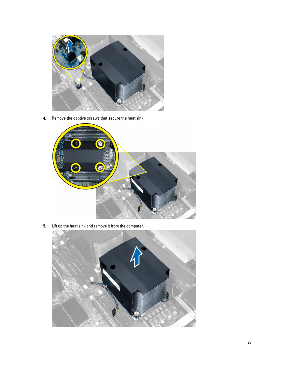 Dell Precision T7600 (Mid 2012) User Manual | Page 23 / 73