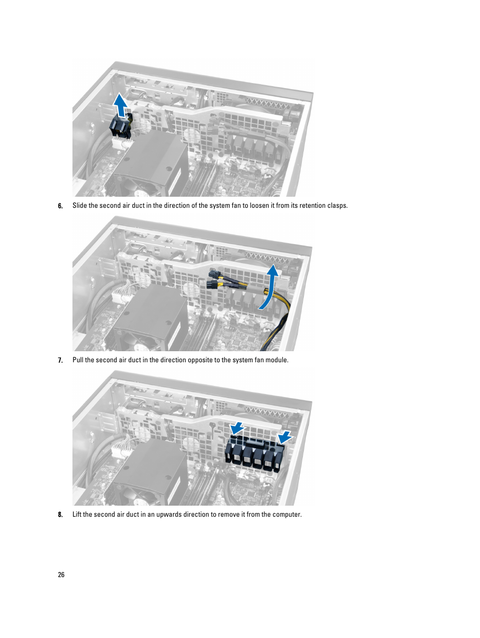 Dell Precision T7600 (Mid 2012) User Manual | Page 26 / 73