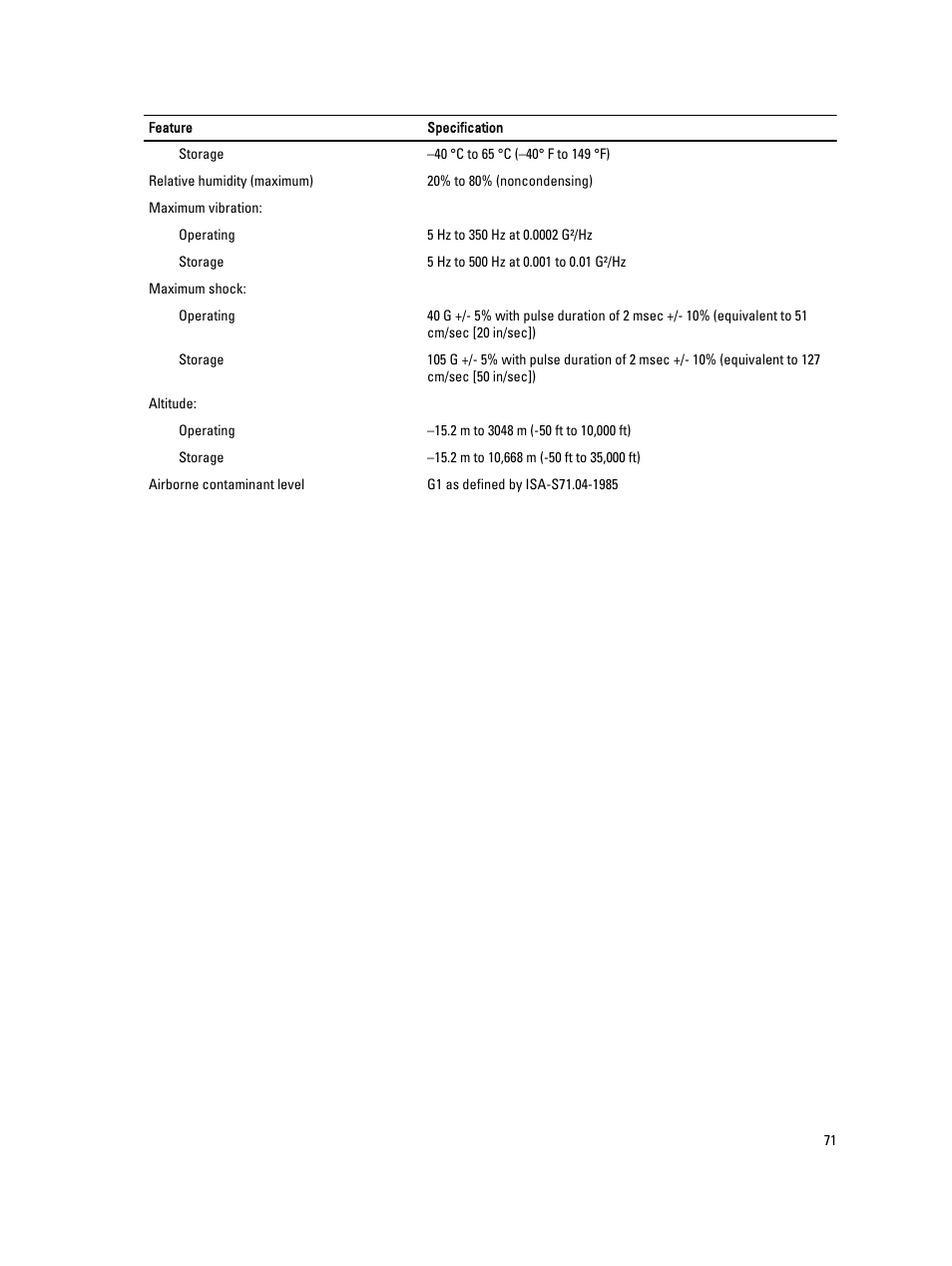 Dell Precision T7600 (Mid 2012) User Manual | Page 71 / 73