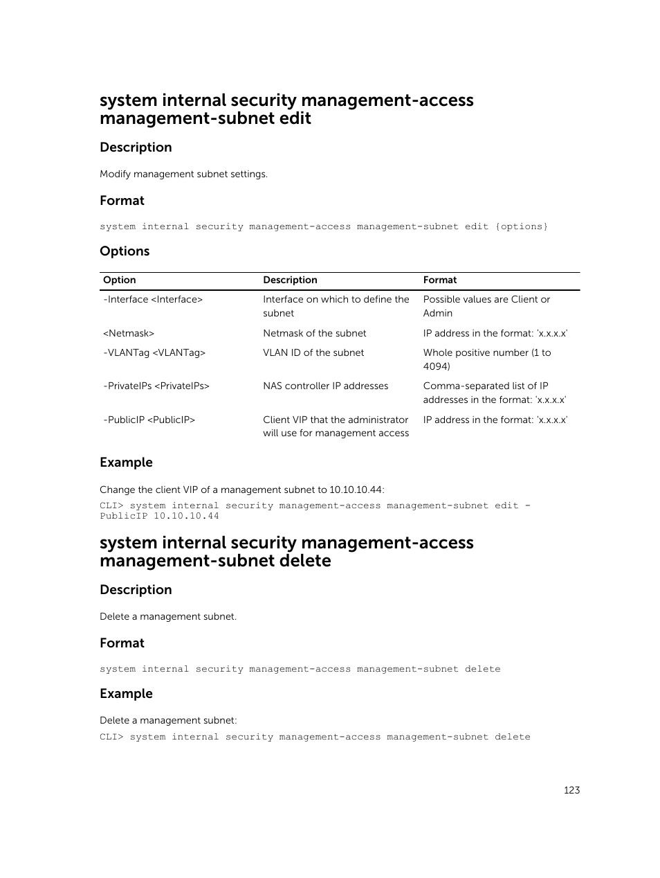 Dell PowerVault NX3600 User Manual | Page 123 / 245