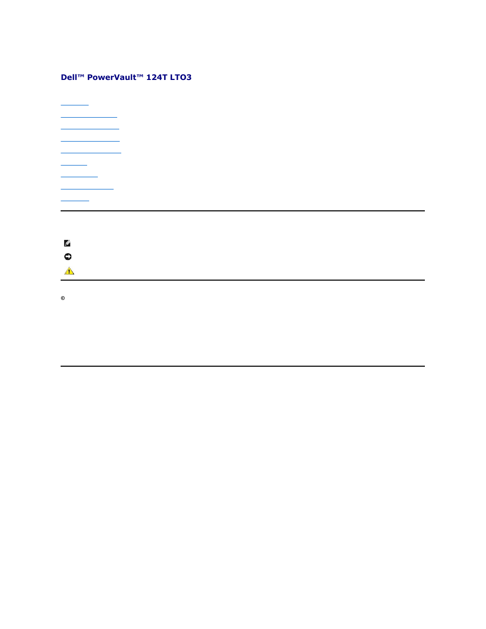 Dell PowerVault 124T User Manual | 56 pages