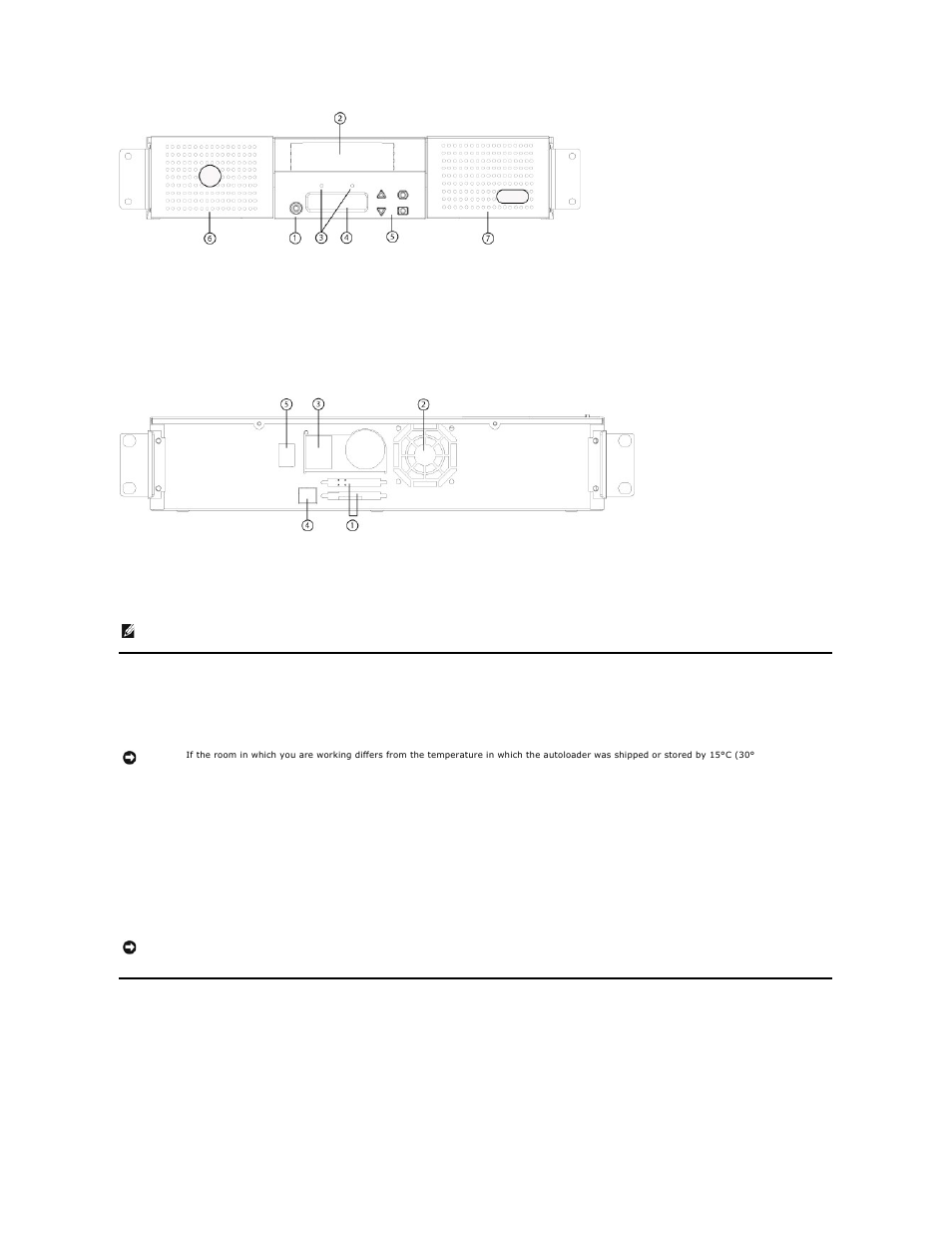 Unpacking the autoloader, Identifying product components | Dell PowerVault 124T User Manual | Page 17 / 56