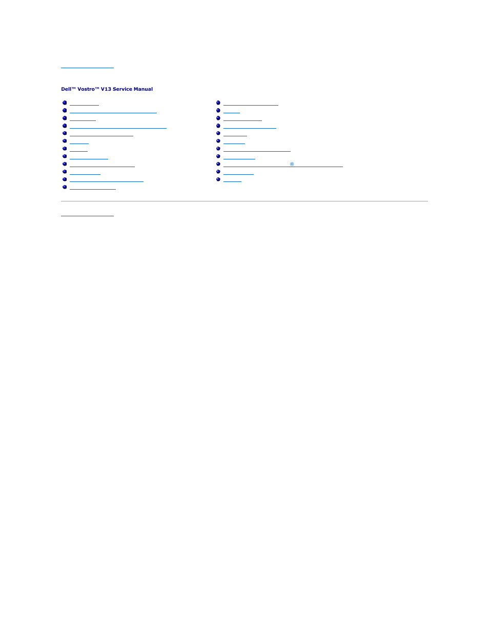 Removing and replacing parts | Dell Vostro V13 (Late 2009) User Manual | Page 7 / 40
