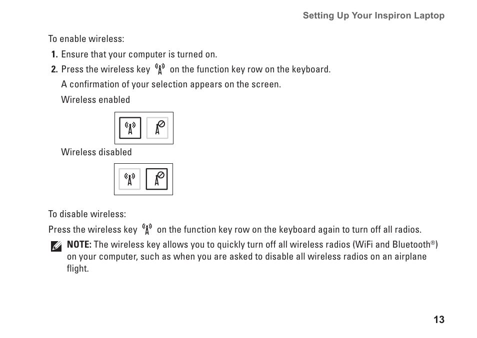 Dell Inspiron 1764 (Early 2010) User Manual | Page 15 / 86