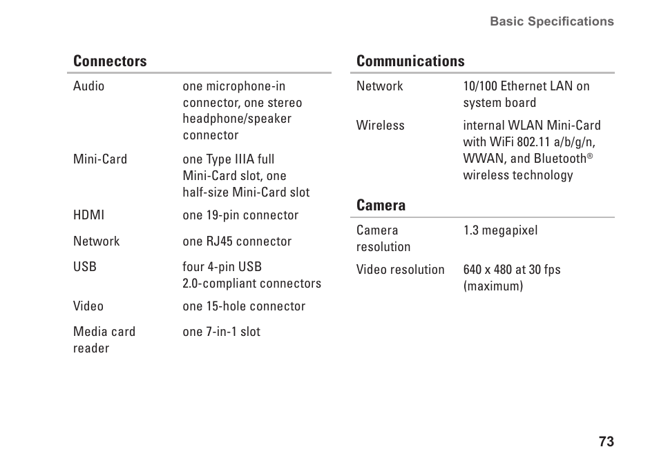 Dell Inspiron 1764 (Early 2010) User Manual | Page 75 / 86