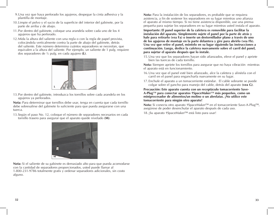 Black & Decker Spacemaker SDC850 User Manual | Page 17 / 25