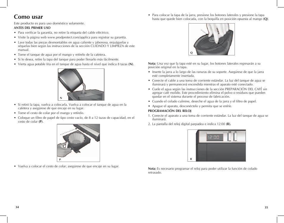 Como usar | Black & Decker Spacemaker SDC850 User Manual | Page 18 / 25