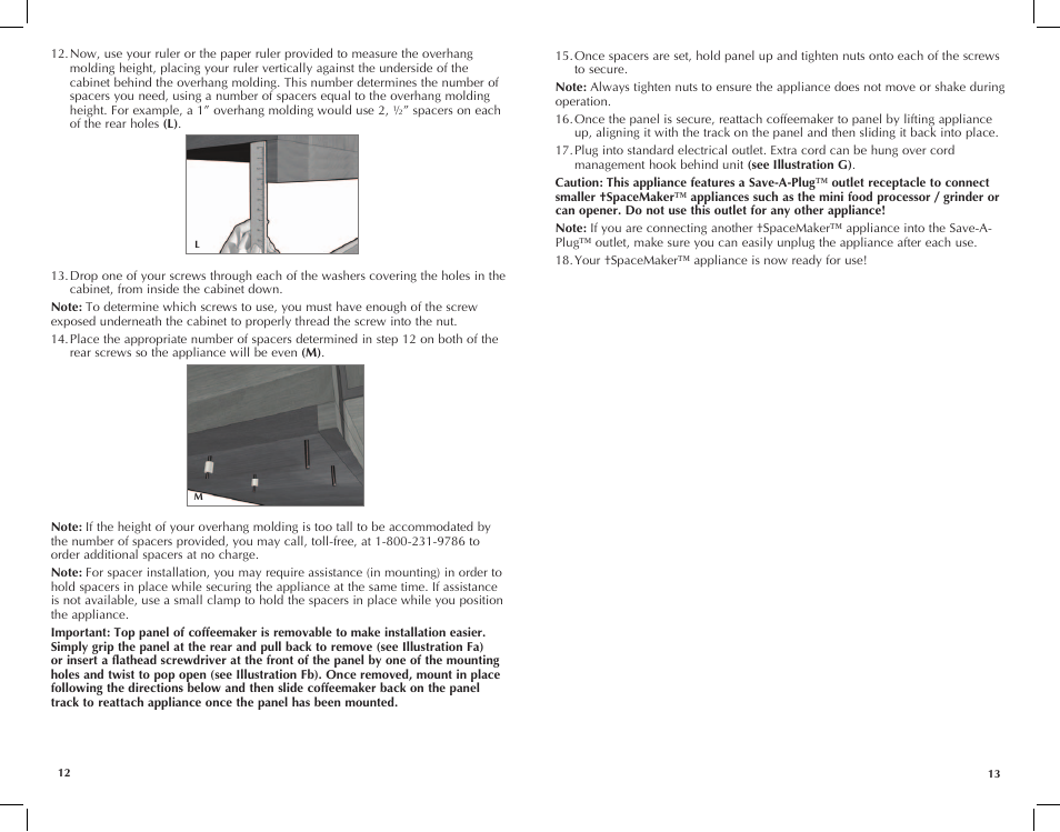 Black & Decker Spacemaker SDC850 User Manual | Page 7 / 25