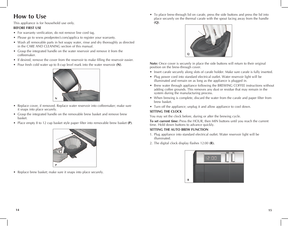 How to use | Black & Decker Spacemaker SDC850 User Manual | Page 8 / 25