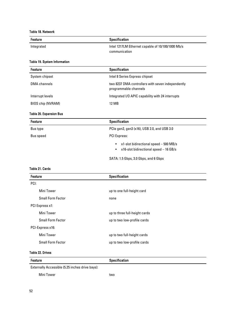 Dell OptiPlex XE2 (Mid 2013) User Manual | Page 52 / 56