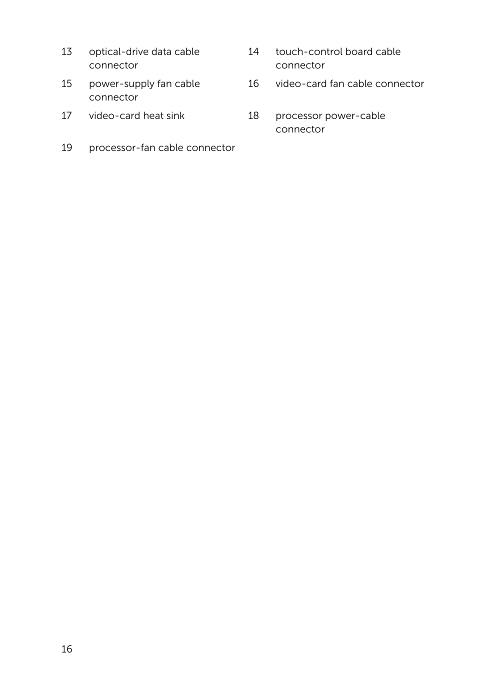 Dell Inspiron 23 (5348, Early 2014) User Manual | Page 16 / 112