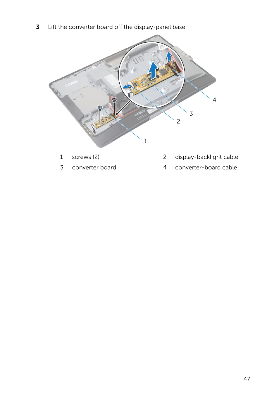 Dell Inspiron 23 (5348, Early 2014) User Manual | Page 47 / 112