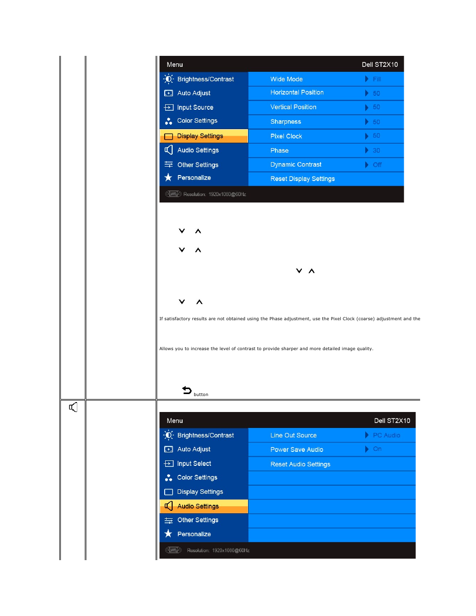 Dell ST2210B Monitor User Manual | Page 19 / 33