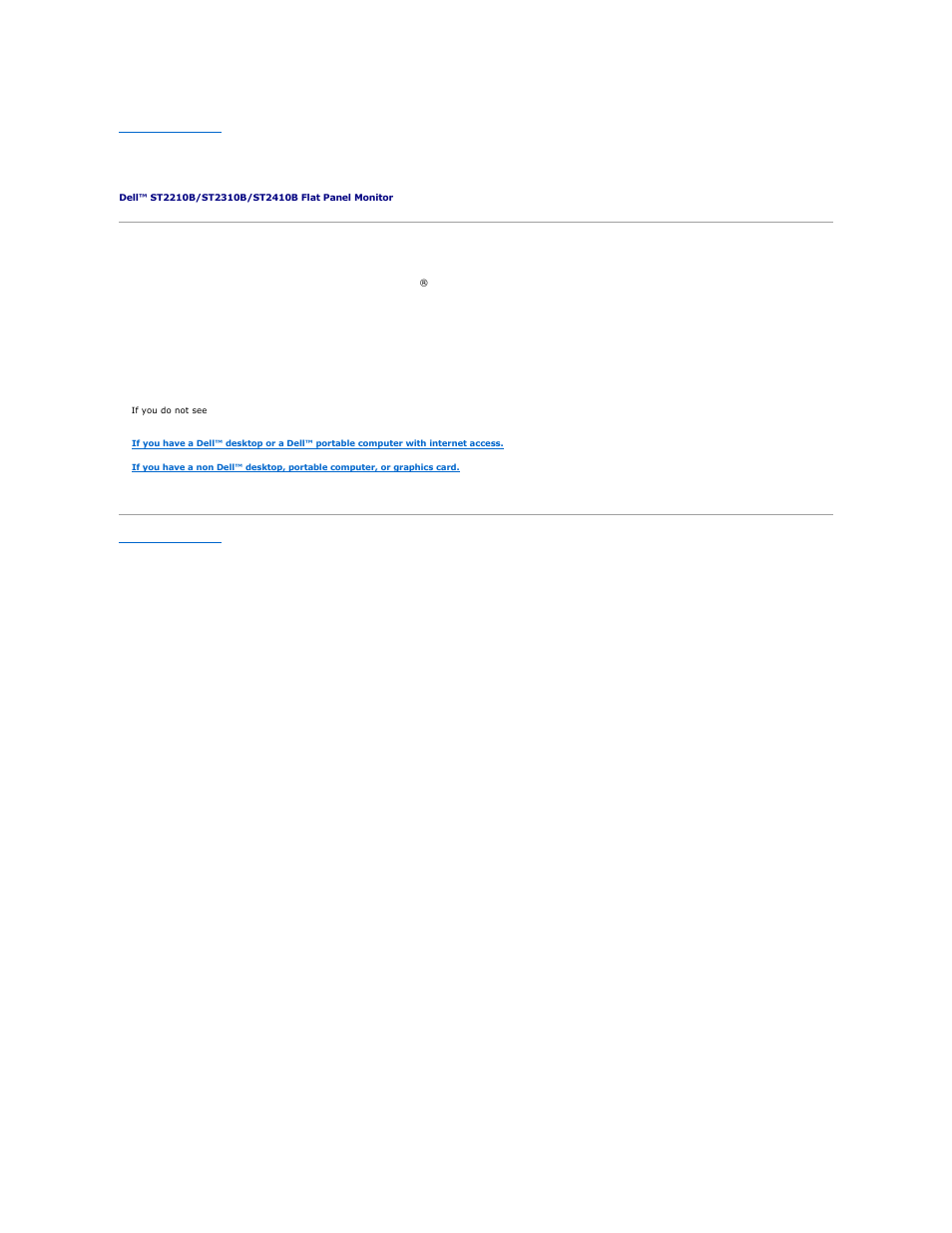 Setting up your monitor | Dell ST2210B Monitor User Manual | Page 25 / 33