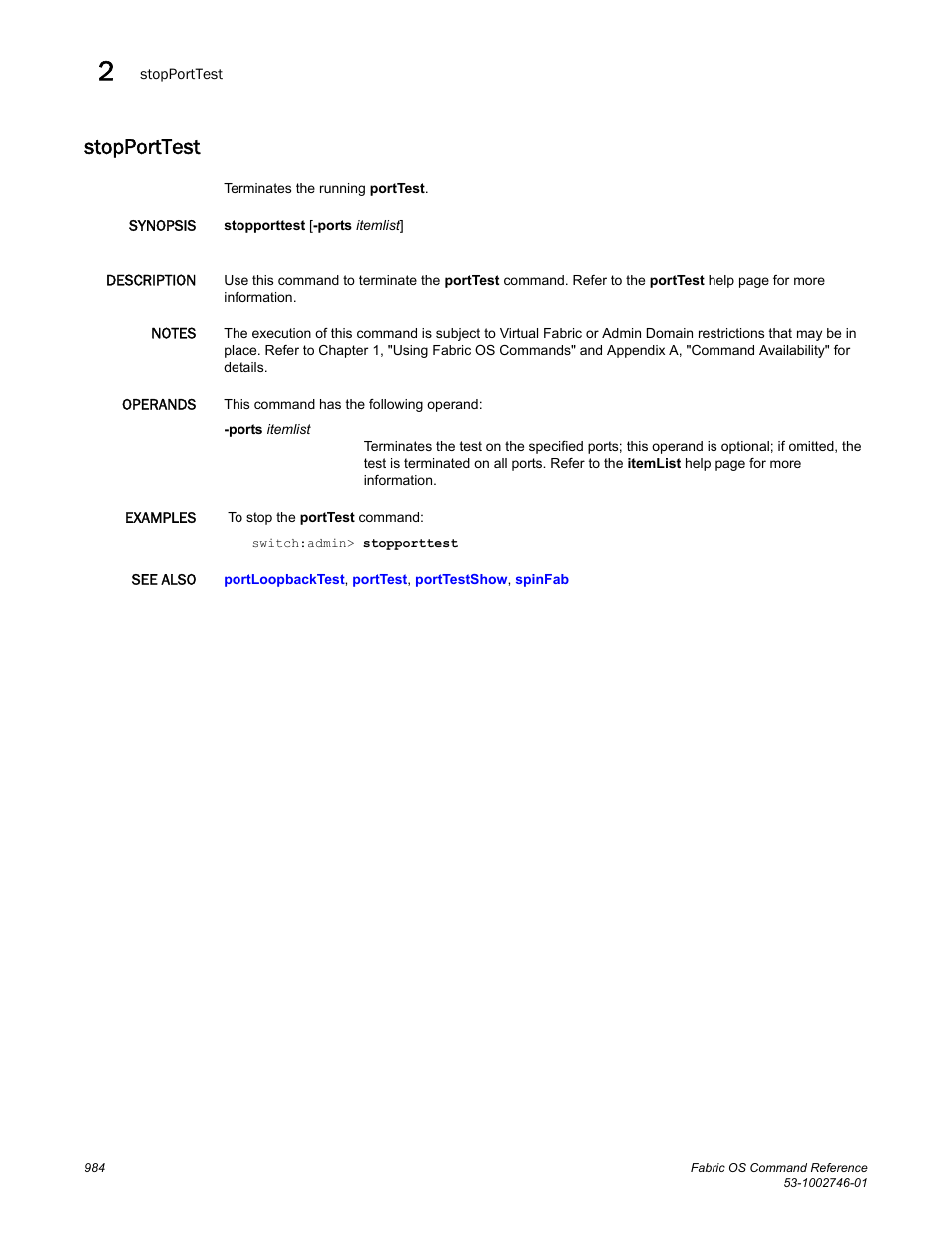 Stopporttest | Dell POWEREDGE M1000E User Manual | Page 1012 / 1168