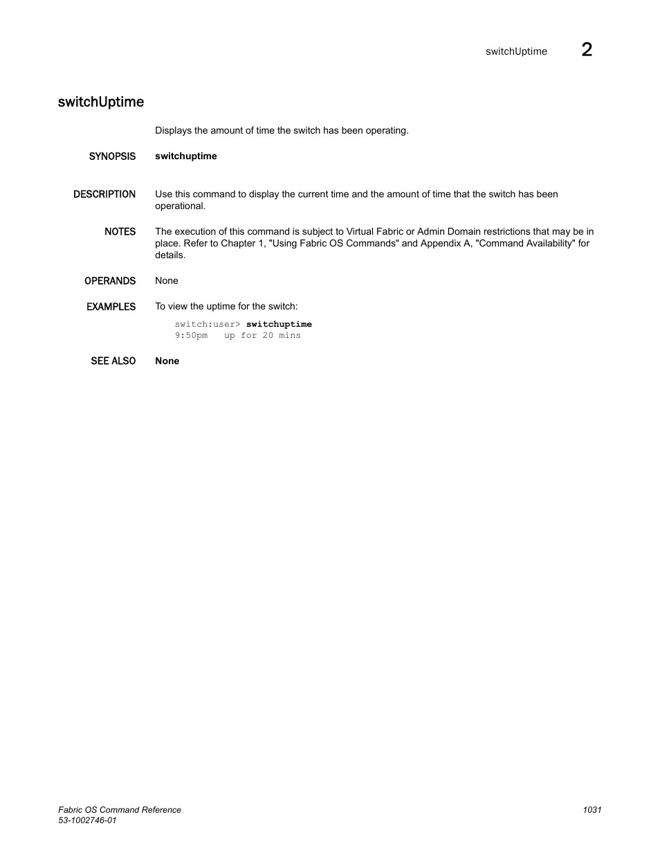 Switchuptime | Dell POWEREDGE M1000E User Manual | Page 1059 / 1168