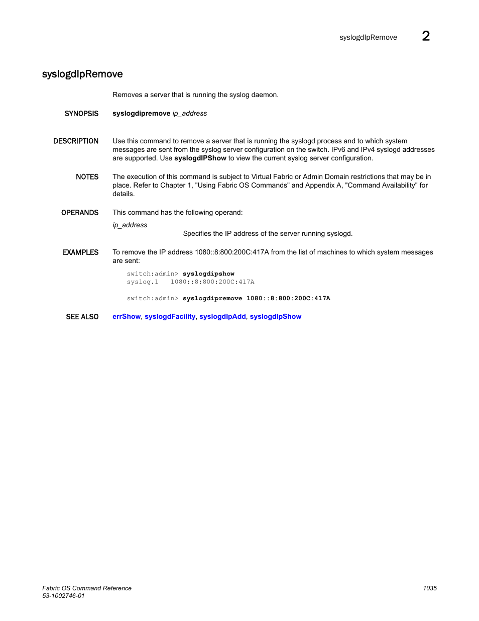 Syslogdipremove | Dell POWEREDGE M1000E User Manual | Page 1063 / 1168