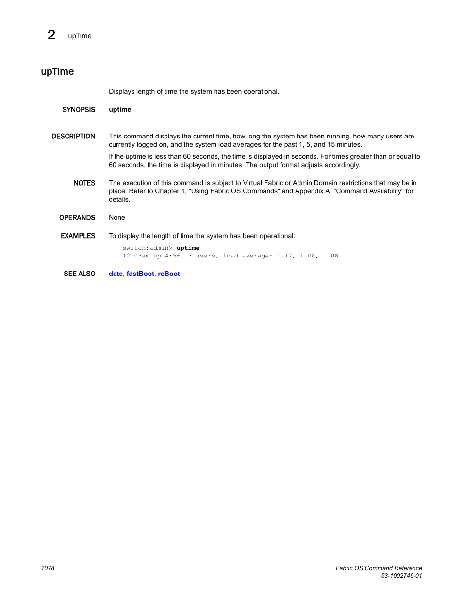 Uptime | Dell POWEREDGE M1000E User Manual | Page 1106 / 1168