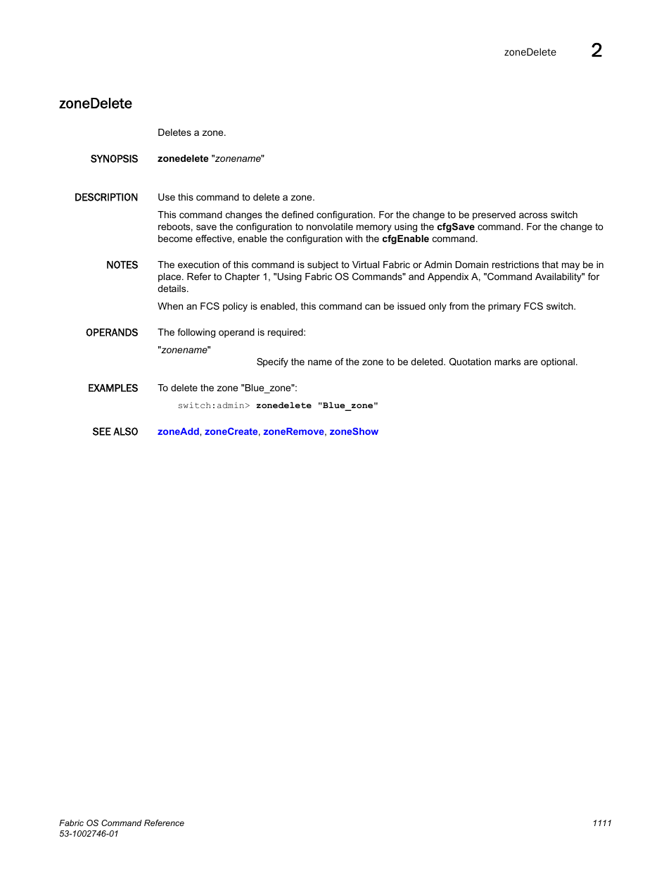 Zonedelete | Dell POWEREDGE M1000E User Manual | Page 1139 / 1168