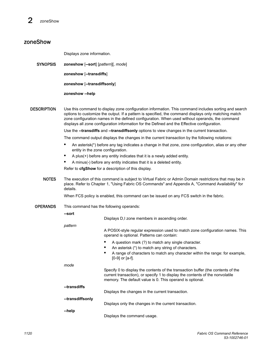 Zoneshow | Dell POWEREDGE M1000E User Manual | Page 1148 / 1168