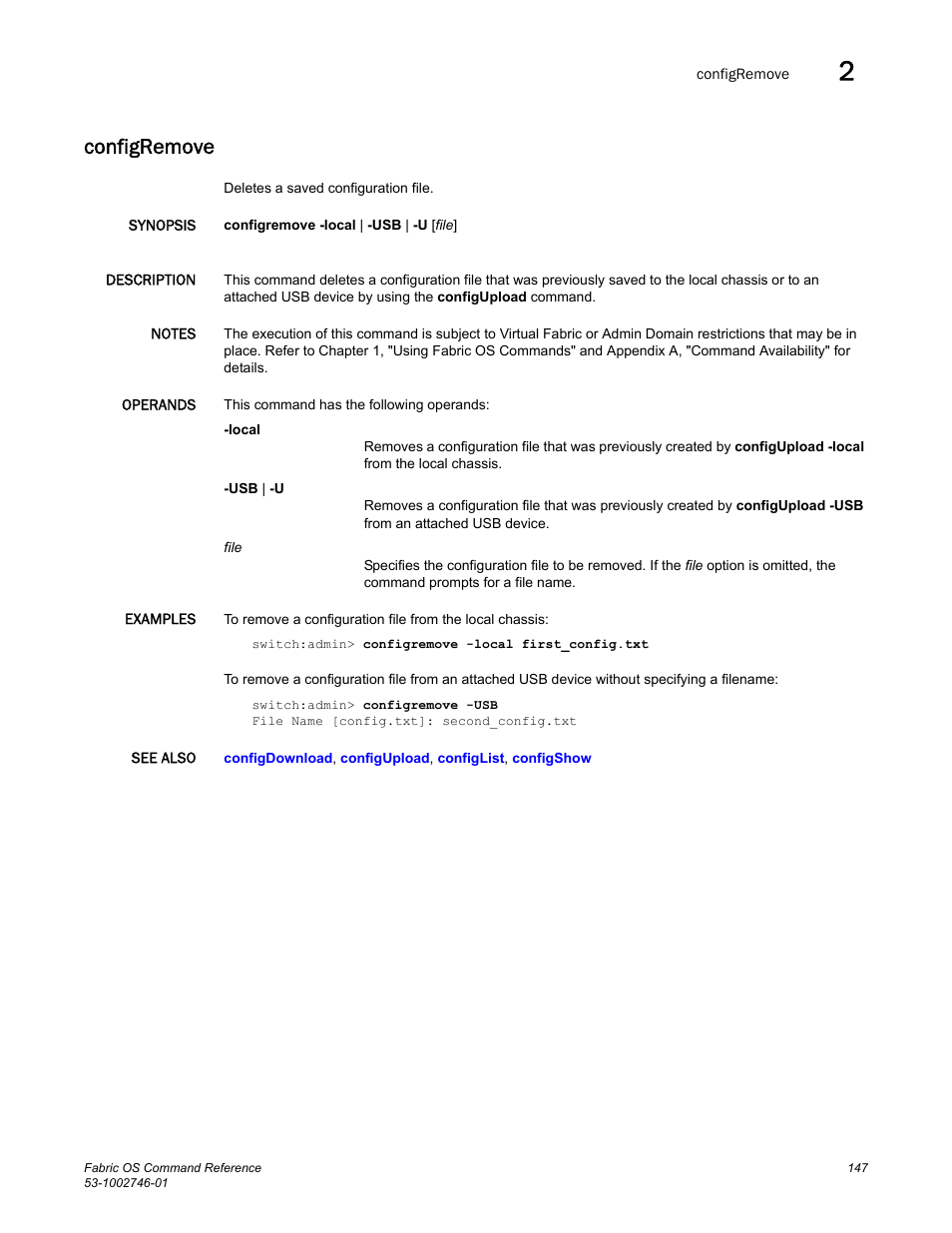 Configremove | Dell POWEREDGE M1000E User Manual | Page 175 / 1168