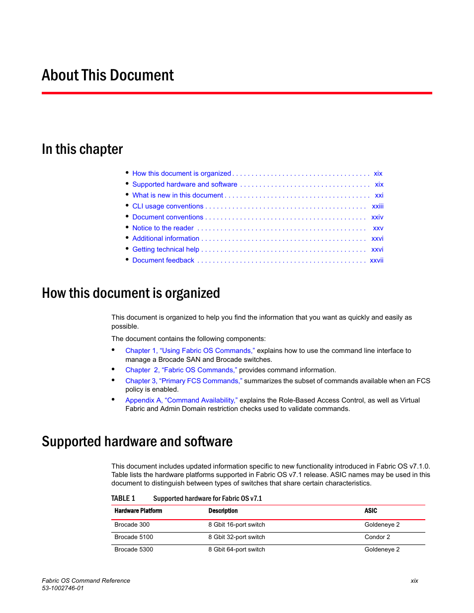 In this chapter, How this document is organized, Supported hardware and software | About this document | Dell POWEREDGE M1000E User Manual | Page 19 / 1168