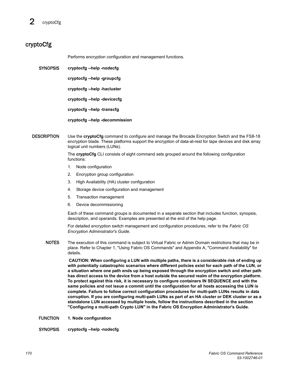 Cryptocfg | Dell POWEREDGE M1000E User Manual | Page 198 / 1168