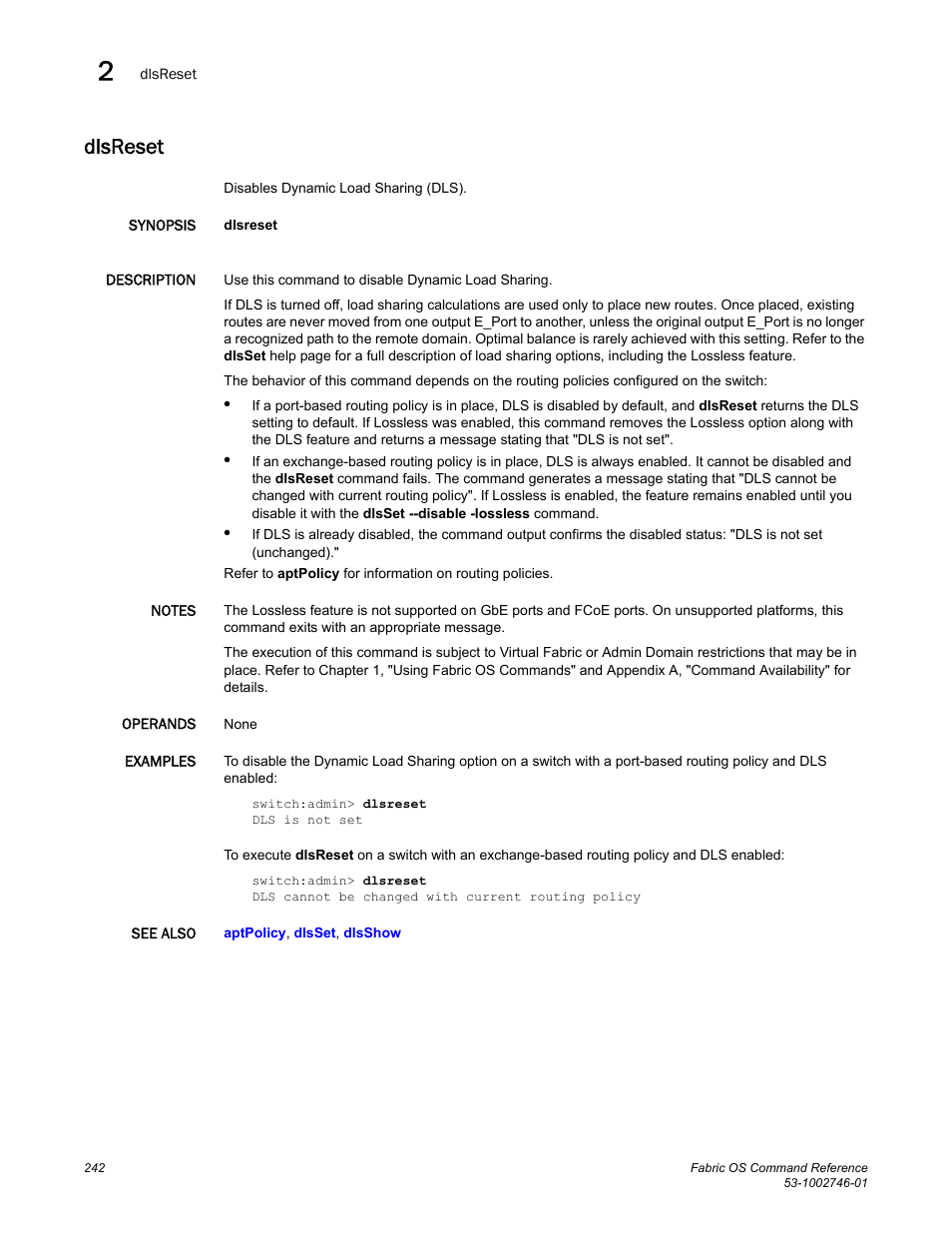 Dlsreset | Dell POWEREDGE M1000E User Manual | Page 270 / 1168