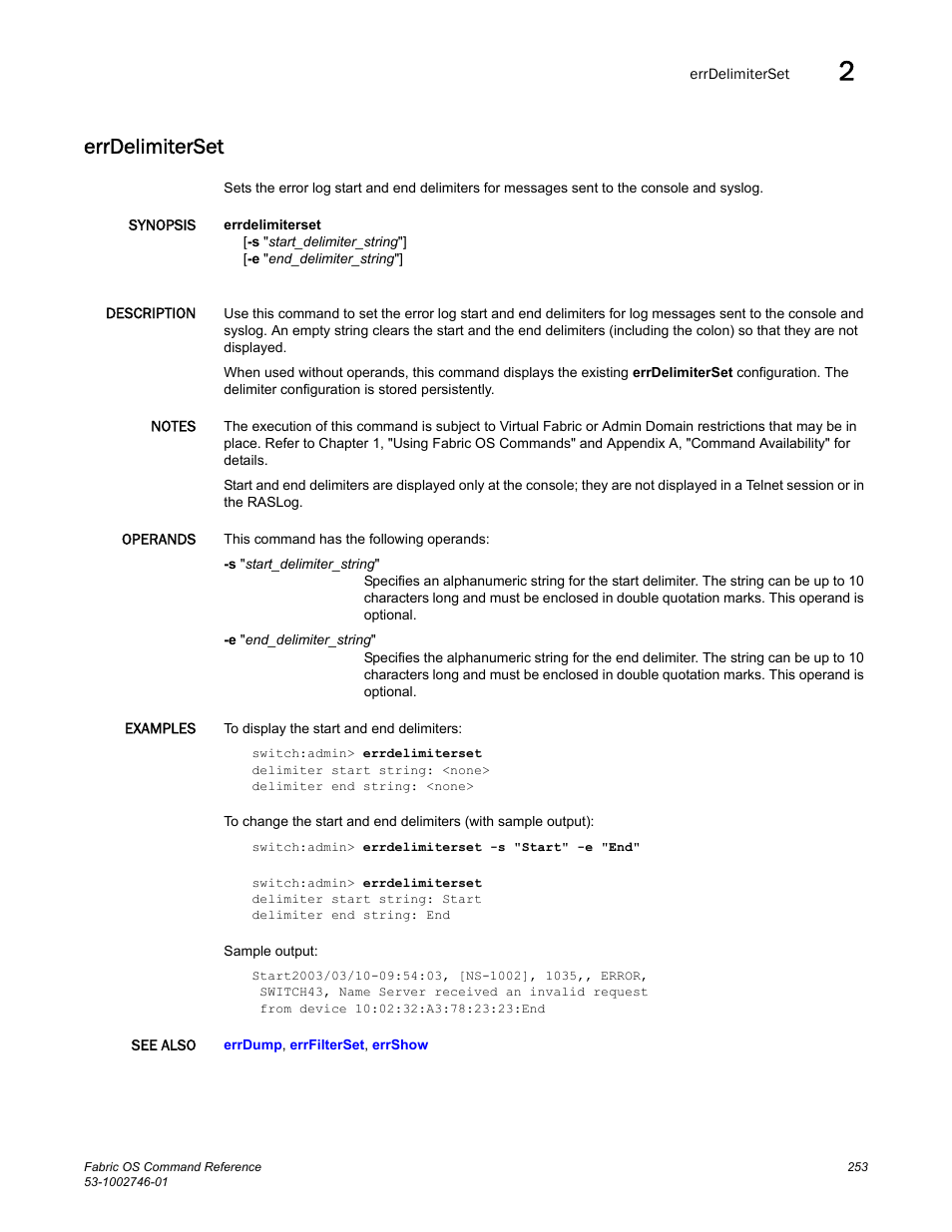 Errdelimiterset | Dell POWEREDGE M1000E User Manual | Page 281 / 1168