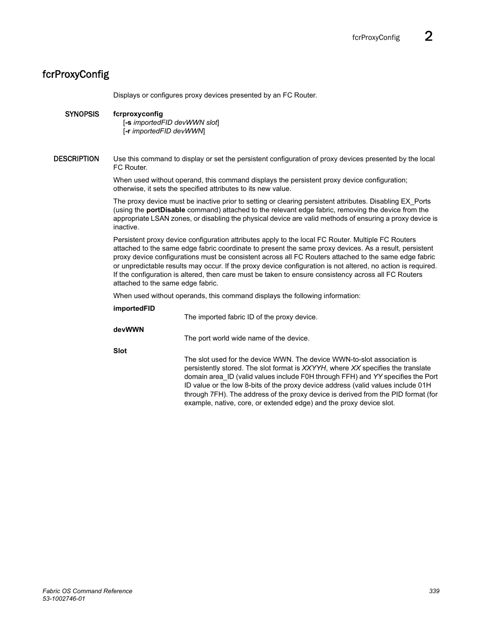 Fcrproxyconfig | Dell POWEREDGE M1000E User Manual | Page 367 / 1168