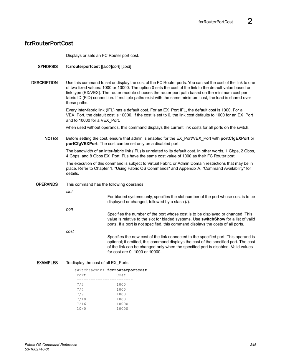 Fcrrouterportcost | Dell POWEREDGE M1000E User Manual | Page 373 / 1168