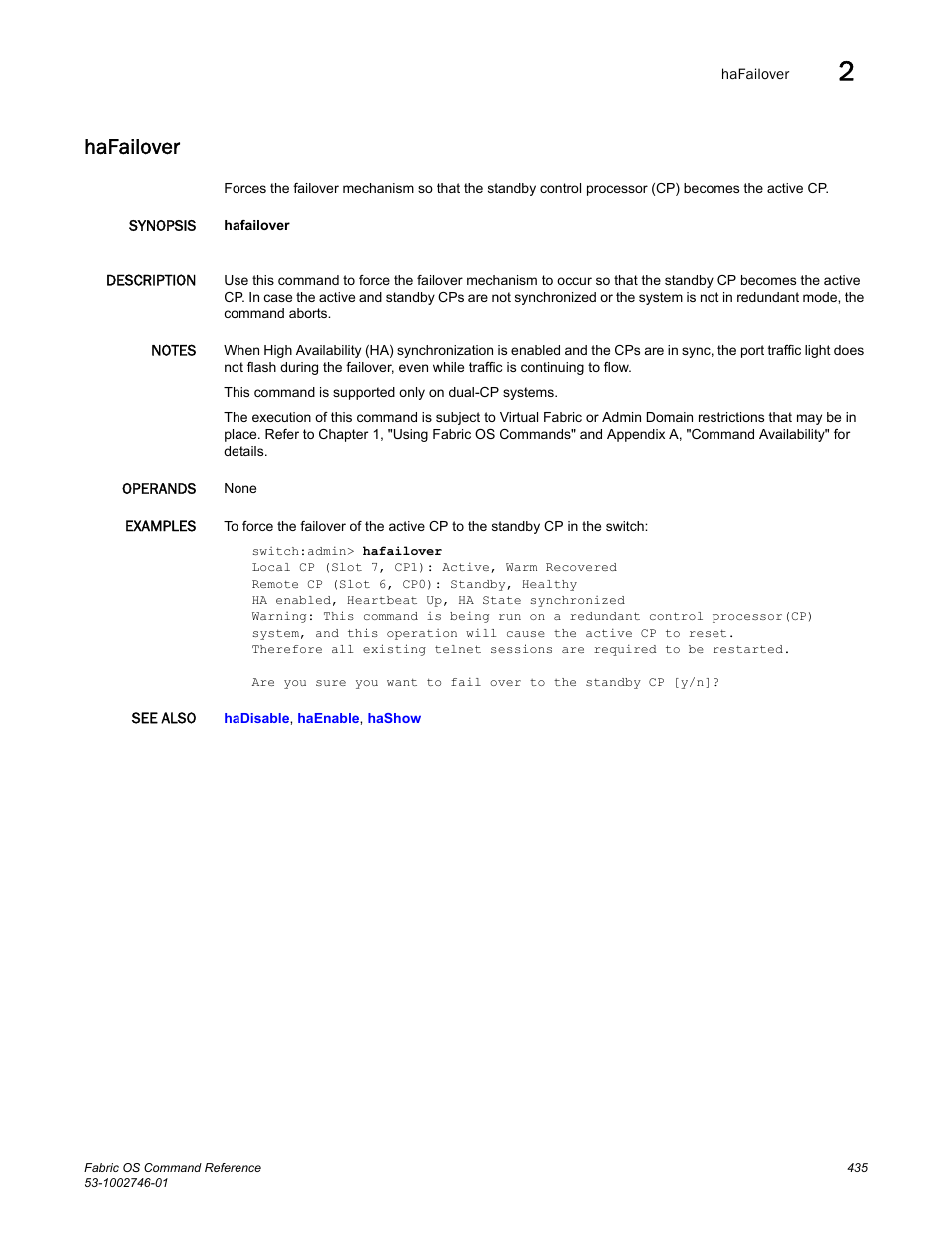 Hafailover | Dell POWEREDGE M1000E User Manual | Page 463 / 1168