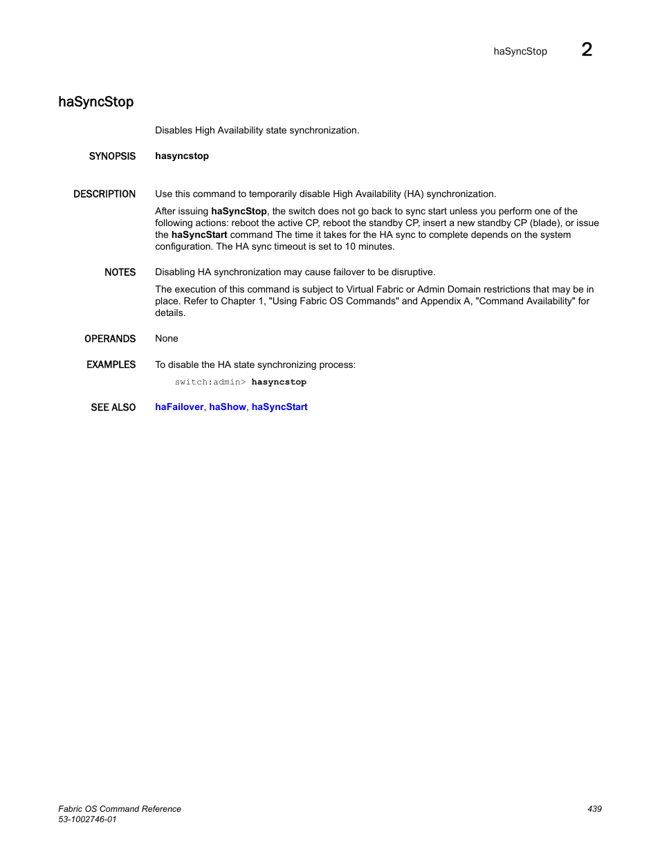 Hasyncstop | Dell POWEREDGE M1000E User Manual | Page 467 / 1168