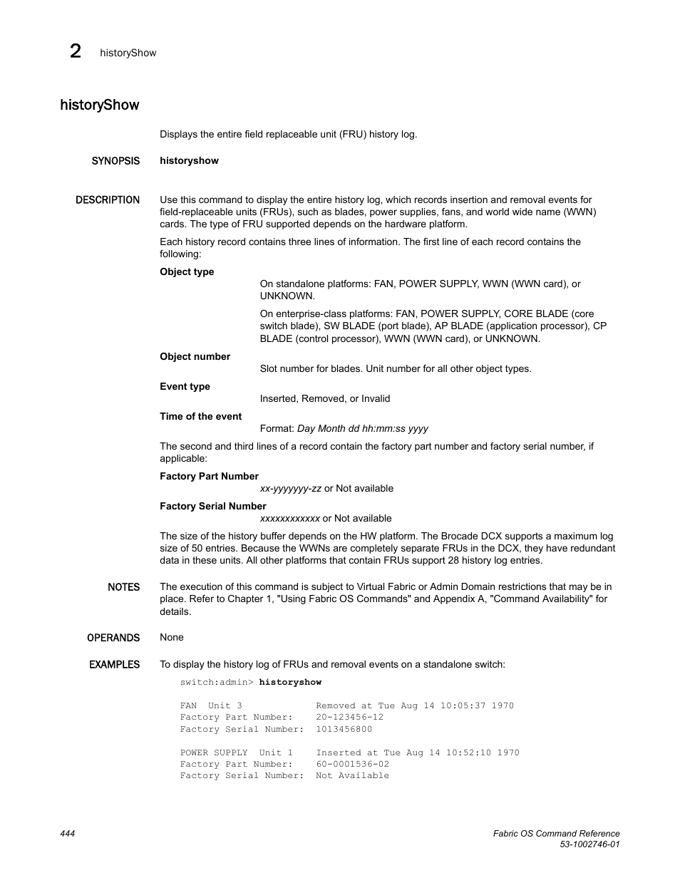 Historyshow | Dell POWEREDGE M1000E User Manual | Page 472 / 1168