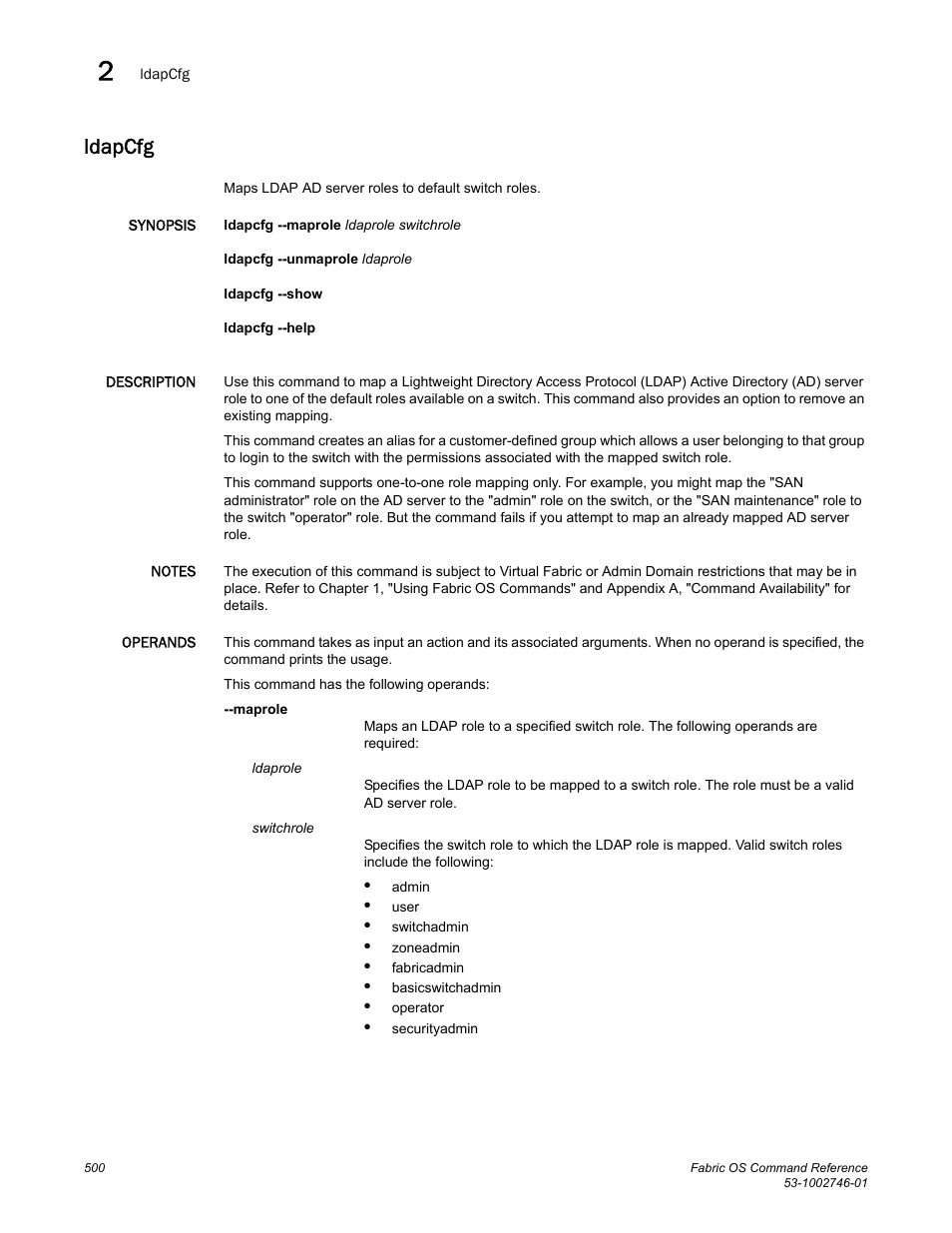 Ldapcfg | Dell POWEREDGE M1000E User Manual | Page 528 / 1168