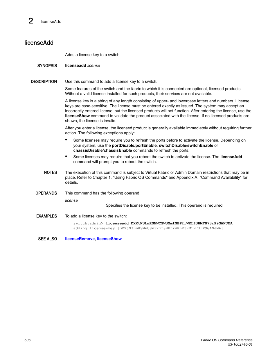 Licenseadd | Dell POWEREDGE M1000E User Manual | Page 534 / 1168