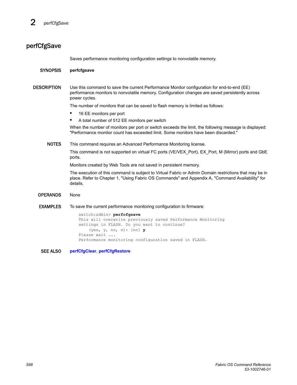 Perfcfgsave | Dell POWEREDGE M1000E User Manual | Page 626 / 1168