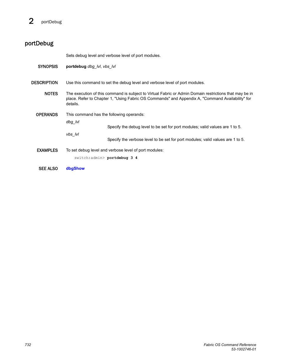 Portdebug | Dell POWEREDGE M1000E User Manual | Page 760 / 1168