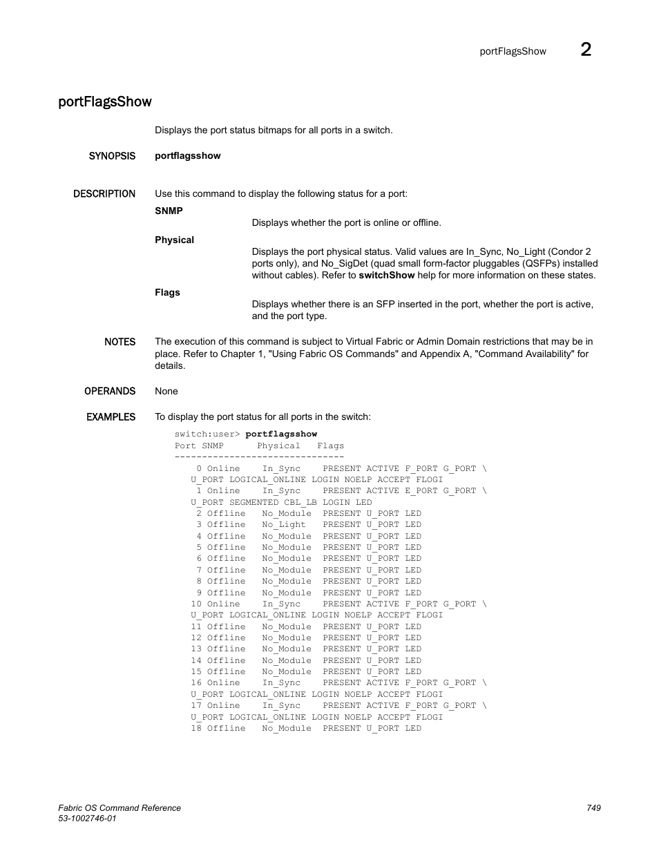 Portflagsshow | Dell POWEREDGE M1000E User Manual | Page 777 / 1168