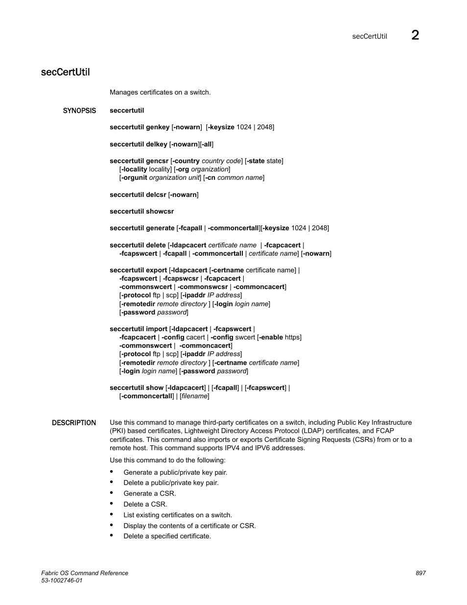 Seccertutil | Dell POWEREDGE M1000E User Manual | Page 925 / 1168