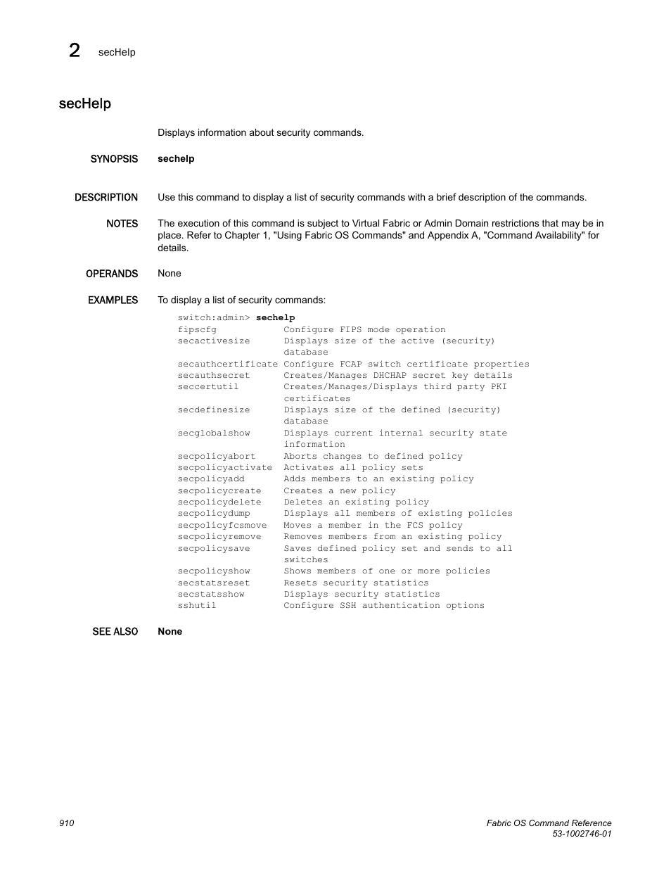 Sechelp | Dell POWEREDGE M1000E User Manual | Page 938 / 1168