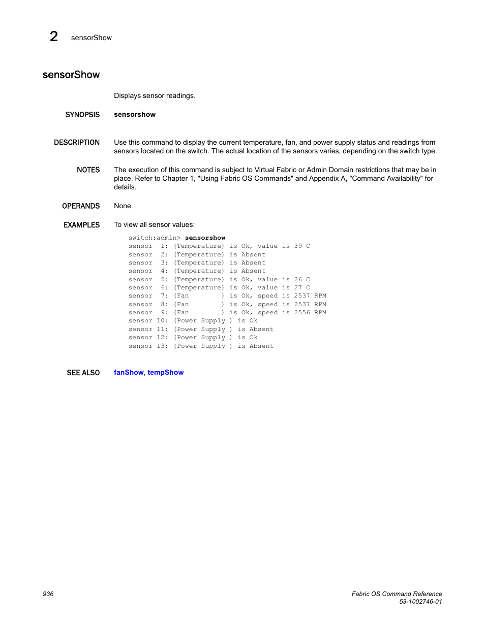 Sensorshow | Dell POWEREDGE M1000E User Manual | Page 964 / 1168