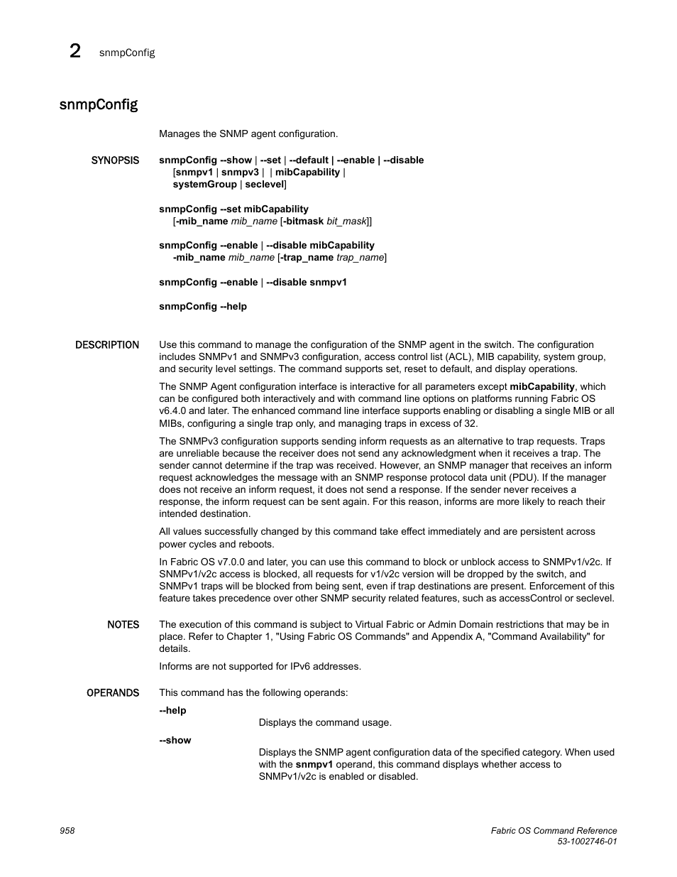 Snmpconfig | Dell POWEREDGE M1000E User Manual | Page 986 / 1168