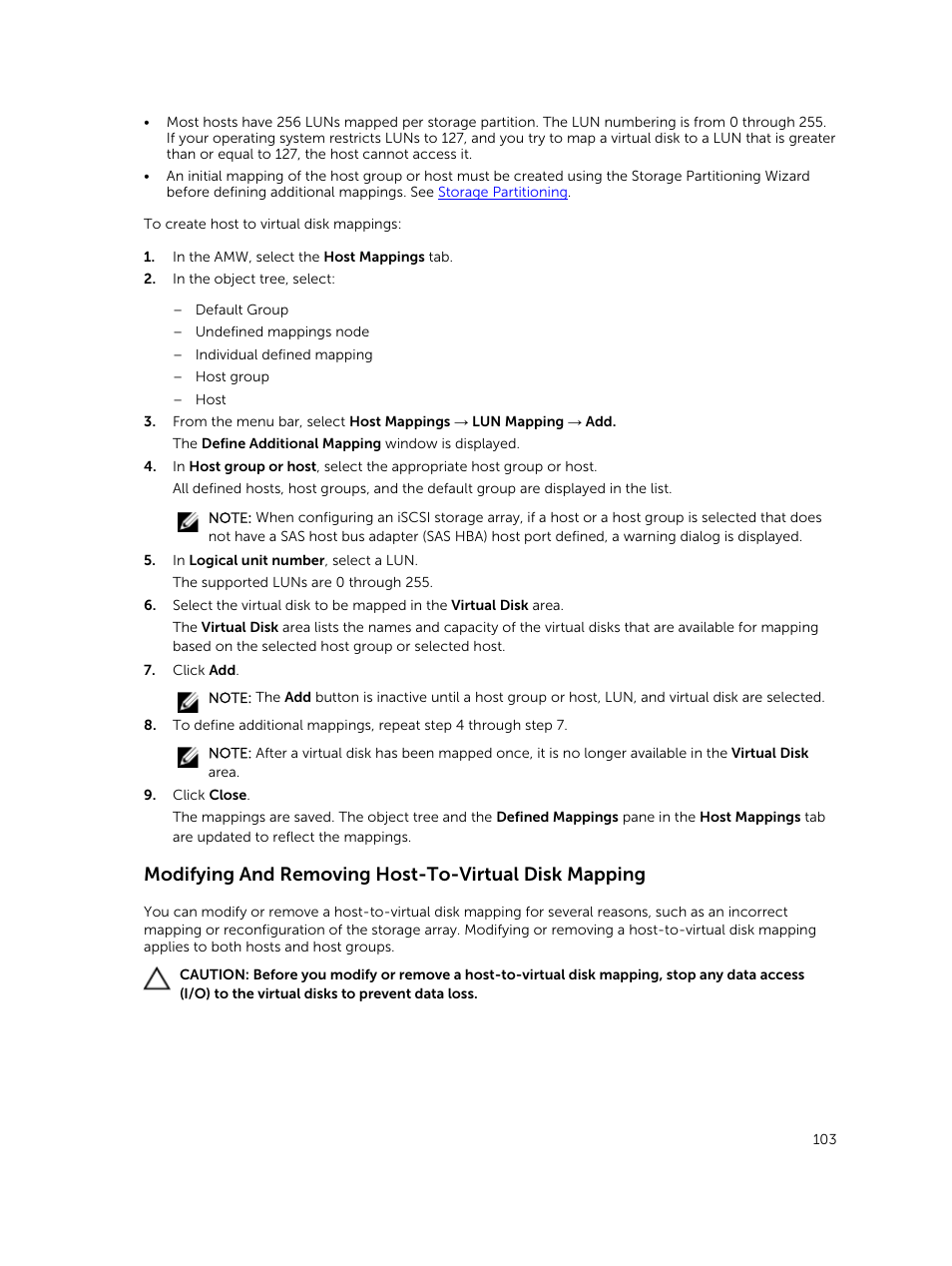 Dell PowerVault MD3820f User Manual | Page 103 / 243